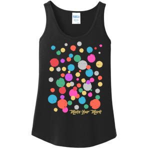 Cute Make You Mark International Dot Day Ladies Essential Tank