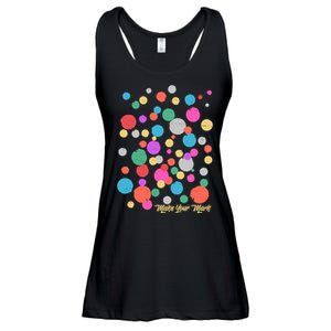 Cute Make You Mark International Dot Day Ladies Essential Flowy Tank