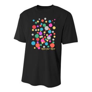 Cute Make You Mark International Dot Day Youth Performance Sprint T-Shirt