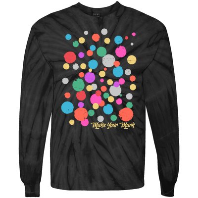 Cute Make You Mark International Dot Day Tie-Dye Long Sleeve Shirt