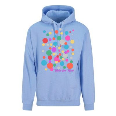 Cute Make You Mark International Dot Day Unisex Surf Hoodie