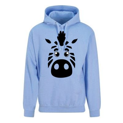 Cool Mountain Zebra Gift For Animal Lovers Unisex Surf Hoodie