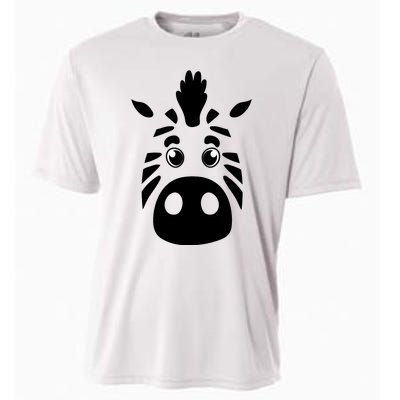 Cool Mountain Zebra Gift For Animal Lovers Cooling Performance Crew T-Shirt