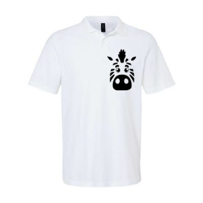 Cool Mountain Zebra Gift For Animal Lovers Softstyle Adult Sport Polo