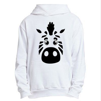 Cool Mountain Zebra Gift For Animal Lovers Urban Pullover Hoodie