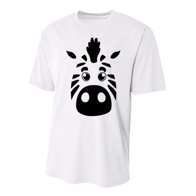 Cool Mountain Zebra Gift For Animal Lovers Performance Sprint T-Shirt