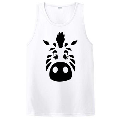 Cool Mountain Zebra Gift For Animal Lovers PosiCharge Competitor Tank