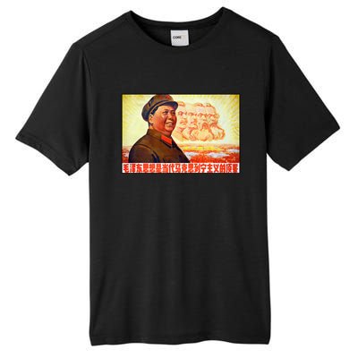 Chairman Mao Zedong And Other Communist Leaders Propaganda Tall Fusion ChromaSoft Performance T-Shirt