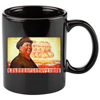 Chairman Mao Zedong And Other Communist Leaders Propaganda 11oz C Handle Ceramic Mug