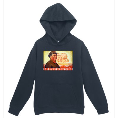 Chairman Mao Zedong And Other Communist Leaders Propaganda Urban Pullover Hoodie