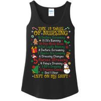 Christmas Nurse 12 Days Of Nursing Ladies Essential Tank