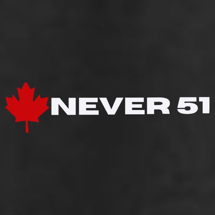 Canada Never 51. 11oz C Handle Ceramic Mug