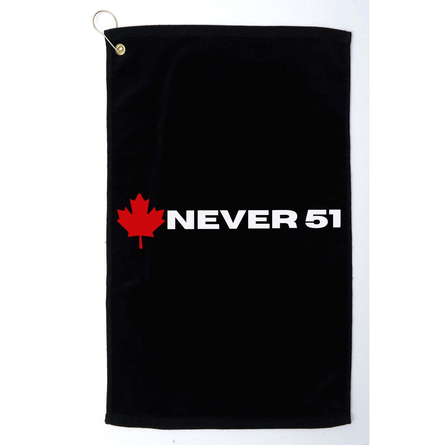 Canada Never 51. Golf Towel