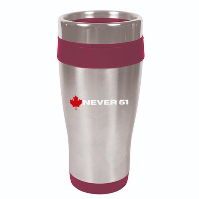 Canada Never 51. 16oz Travel Tumbler