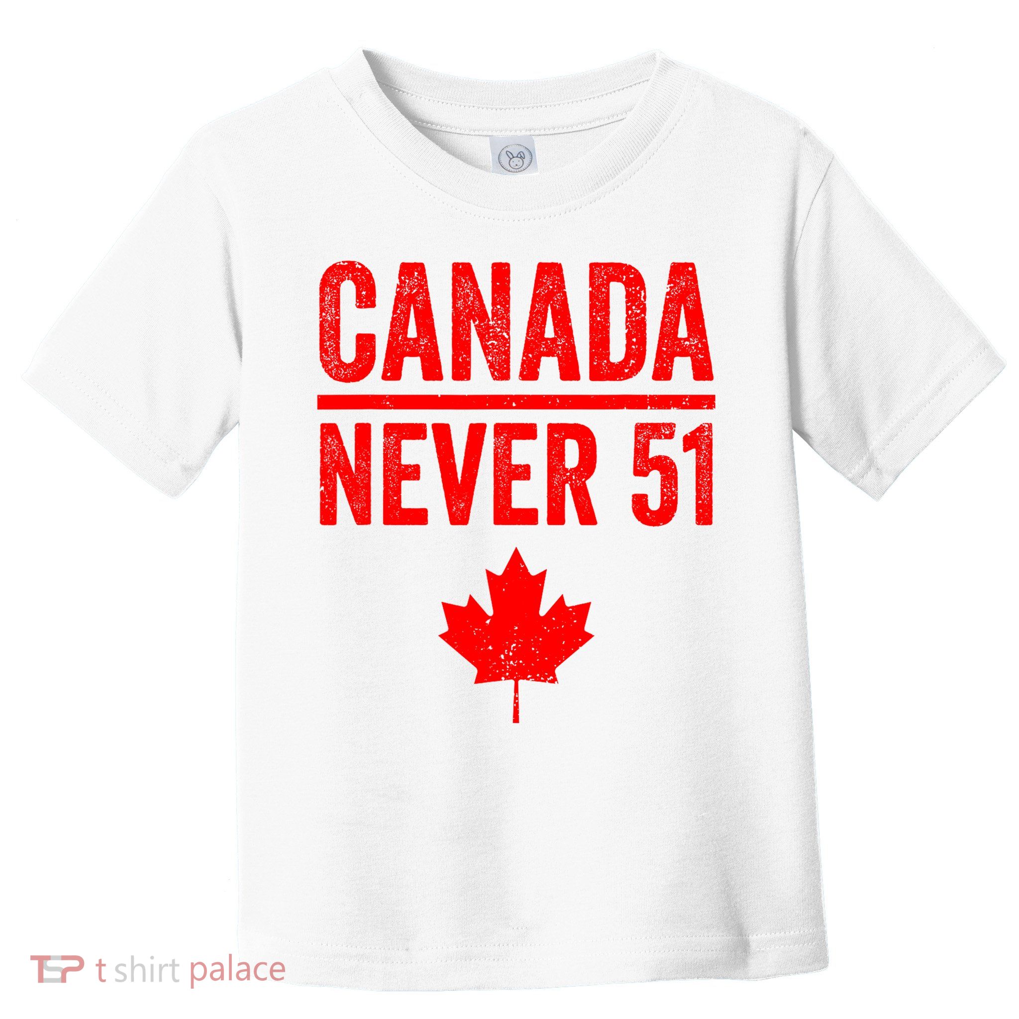 Canadian Never 51 Vintage Toddler T-Shirt