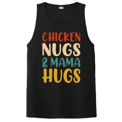 Chicken Nugs and Mama Hugs Nuggets Foodies Lovers PosiCharge Competitor Tank