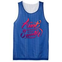 Cute Nieces And Nephews Aunt Auntie Great Gift Mesh Reversible Basketball Jersey Tank