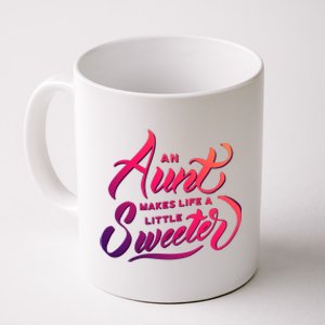 Cute Nieces And Nephews Aunt Auntie Great Gift Coffee Mug