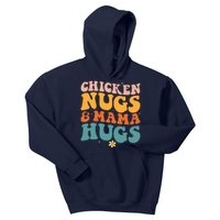 Chicken Nugs and Mama Hugs Nuggets Foodies Lovers Kids Hoodie