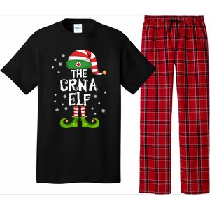 Crna Nurse Anesthetist Elf Family Matching Nursing Christmas Meaningful Gift Pajama Set