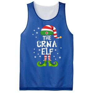 Crna Nurse Anesthetist Elf Family Matching Nursing Christmas Meaningful Gift Mesh Reversible Basketball Jersey Tank