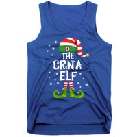 Crna Nurse Anesthetist Elf Family Matching Nursing Christmas Meaningful Gift Tank Top