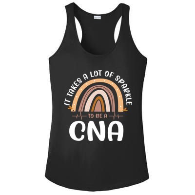Certified Nursing Assistant Hospital Job Medical Worker Gift Ladies PosiCharge Competitor Racerback Tank