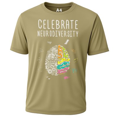 Celebrate Neurodiversity ADHD Autism ASD Awareness Gift Performance Shirt