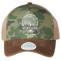 Custom Name And Year Family Reunion Our Roots Run Deep Our Love Runs Deeper Legacy Tie Dye Trucker Hat
