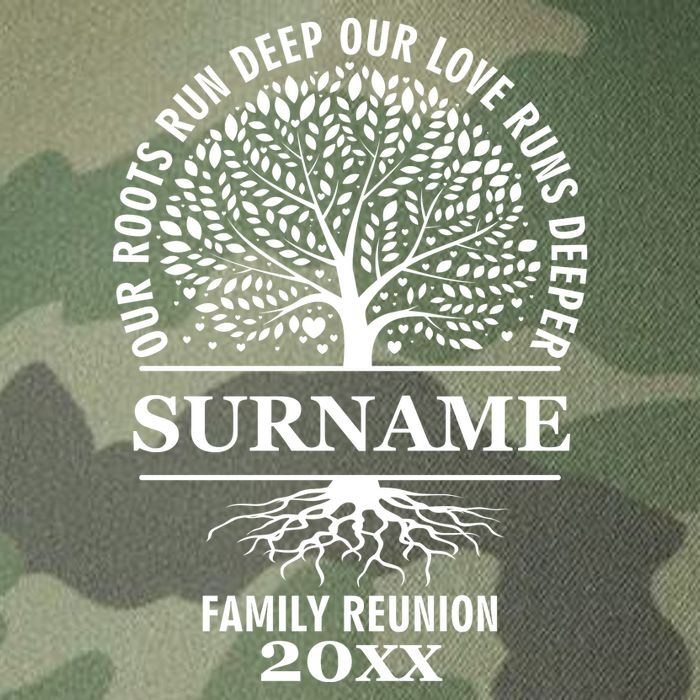 Custom Name And Year Family Reunion Our Roots Run Deep Our Love Runs Deeper Legacy Tie Dye Trucker Hat