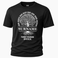 Custom Name And Year Family Reunion Our Roots Run Deep Our Love Runs Deeper Performance Shirt