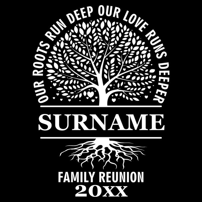 Custom Name And Year Family Reunion Our Roots Run Deep Our Love Runs Deeper 16 in Basic Backpack