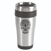 Custom Name And Year Family Reunion Our Roots Run Deep Our Love Runs Deeper 16oz Travel Tumbler
