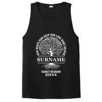 Custom Name And Year Family Reunion Our Roots Run Deep Our Love Runs Deeper PosiCharge Competitor Tank