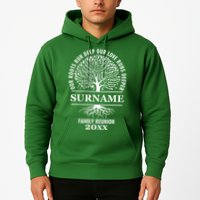 Custom Name And Year Family Reunion Our Roots Run Deep Our Love Runs Deeper Hoodie