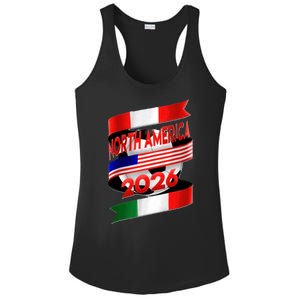 Cool North America Canada Mexico Soccer Cup 2026 Ladies PosiCharge Competitor Racerback Tank