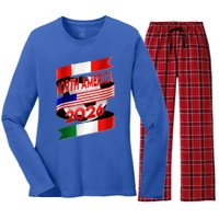 Cool North America Canada Mexico Soccer Cup 2026 Women's Long Sleeve Flannel Pajama Set 