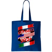 Cool North America Canada Mexico Soccer Cup 2026 Tote Bag