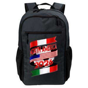 Cool North America Canada Mexico Soccer Cup 2026 Daily Commute Backpack