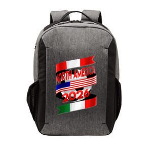 Cool North America Canada Mexico Soccer Cup 2026 Vector Backpack