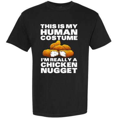 Chicken Nugget Art For Chicken Nugget Costume Garment-Dyed Heavyweight T-Shirt