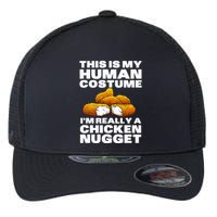 Chicken Nugget Art For Chicken Nugget Costume Flexfit Unipanel Trucker Cap