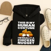 Chicken Nugget Art For Chicken Nugget Costume Hoodie