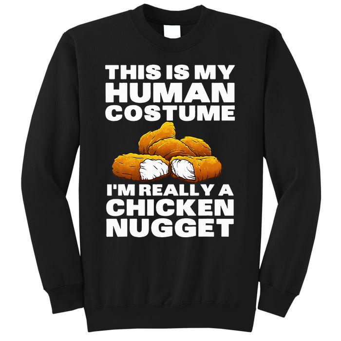 Chicken Nugget Art For Chicken Nugget Costume Sweatshirt