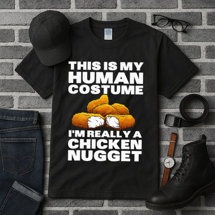 Chicken Nugget Art For Chicken Nugget Costume Tall T-Shirt