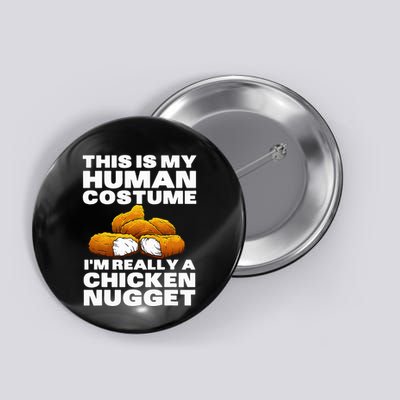 Chicken Nugget Art For Chicken Nugget Costume Button