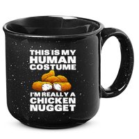 Chicken Nugget Art For Chicken Nugget Costume 15oz Campfire Ceramic Mug