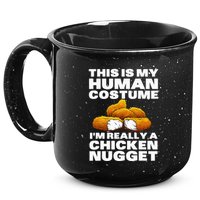Chicken Nugget Art For Chicken Nugget Costume 15oz Campfire Ceramic Mug