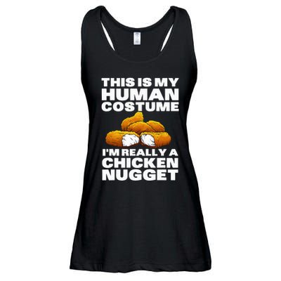 Chicken Nugget Art For Chicken Nugget Costume Ladies Essential Flowy Tank