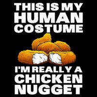 Chicken Nugget Art For Chicken Nugget Costume 16 in Basic Backpack